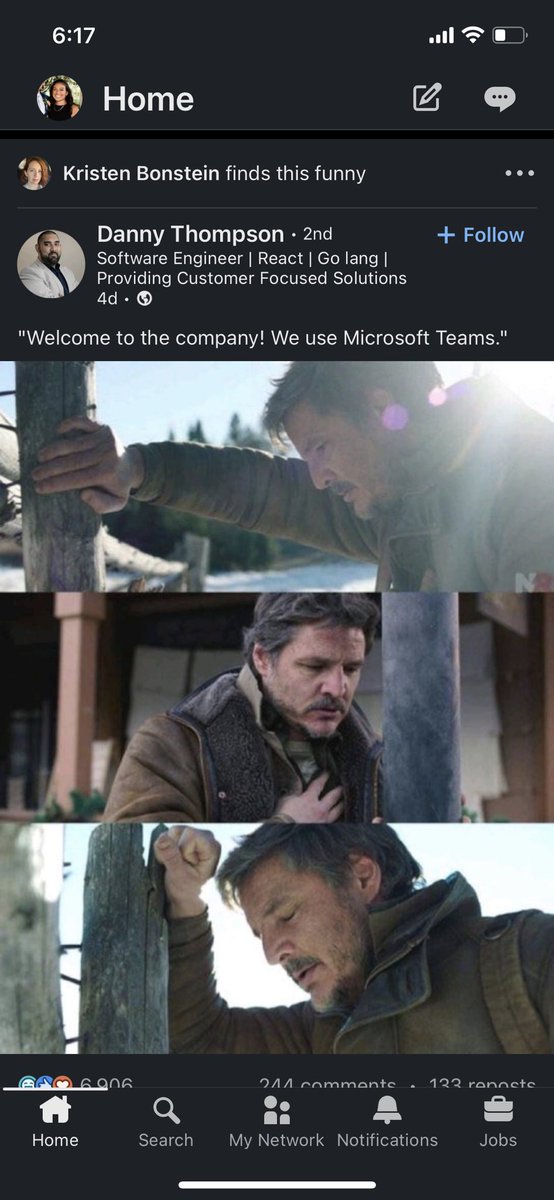 daddagina's tweet photo. I hardly ever disagree with my team on things, but after much deliberation … I am reporting that I have come around to using the chat feature on Microsoft Teams. https://t.co/fL384scKl9