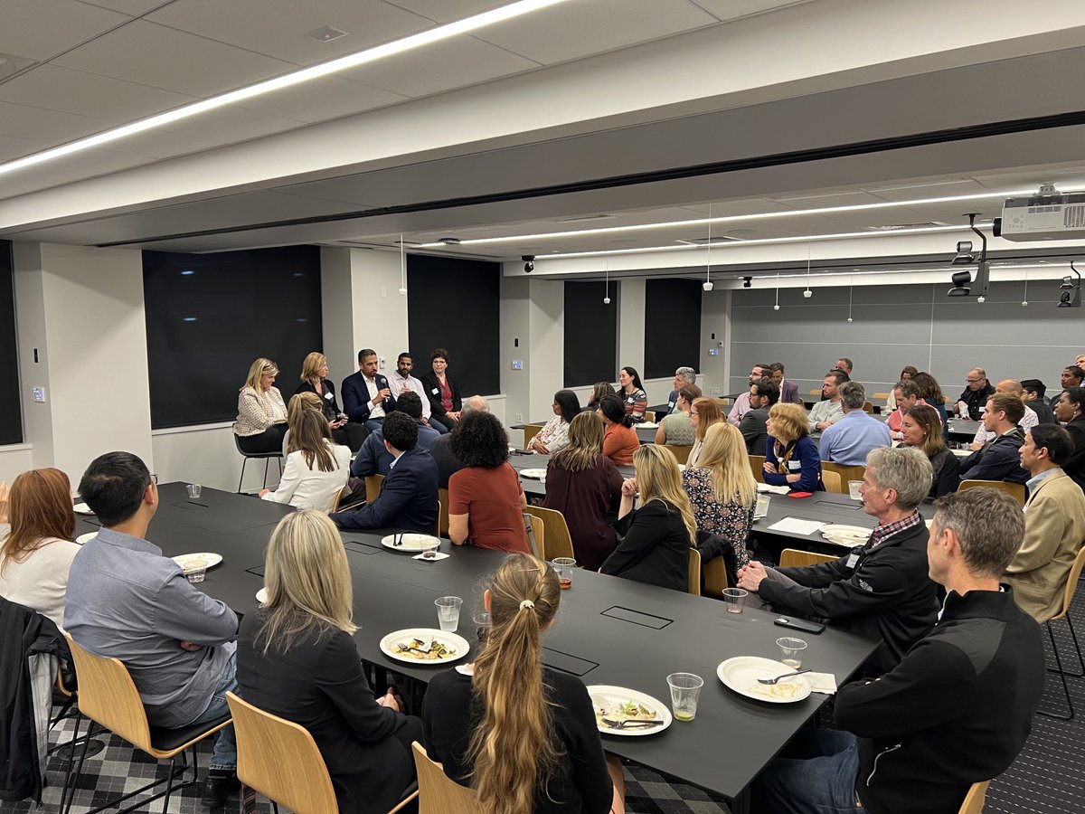 Great discussion on “doing more with less” at tonight’s ⁦<a href="/BosBiotechForum/">Boston Biotech Forum</a>⁩. Great panel as always ⁦<a href="/Wendylynnwebber/">Wendy Nelson</a>⁩