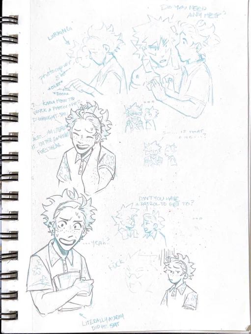 IT!deku in the sketchbook who will he scam

I hope this is legible :') 