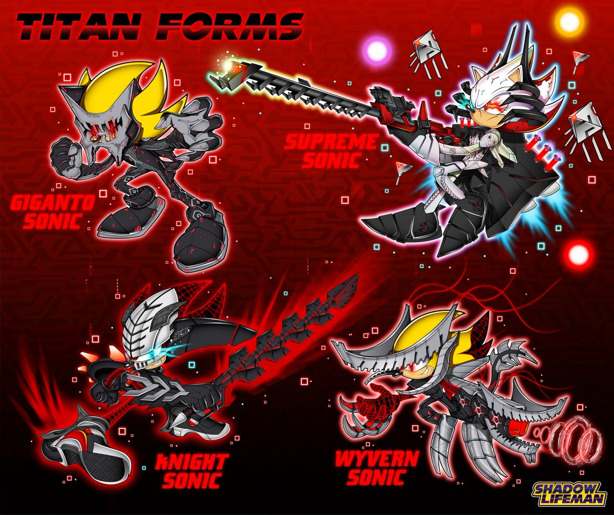 Sonic Frontiers - Titan Forms - Sonic the Hedgehog