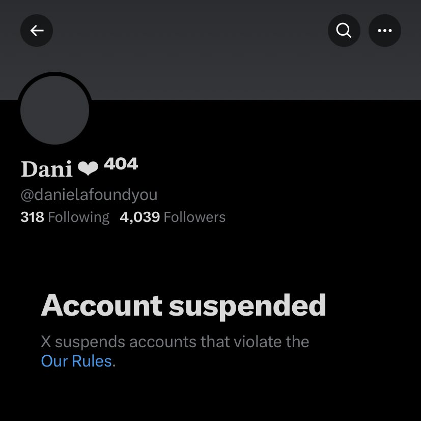 danifoundyou's tweet photo. This is Dani /danielafoundyou, please rt 😭

(Tweeting this again)

I got s-worded, I’ve been trying to get my account back, but it’s not looking good, I’ll let you guys know if I do get it back somehow. 🩷 https://t.co/ba74Tow8R6