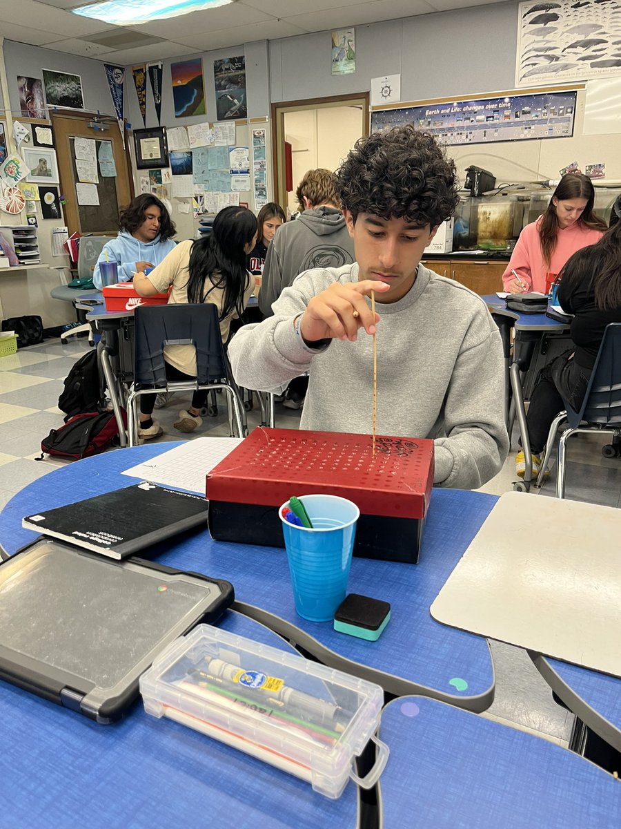 Students mapped some ocean floor models in Ms. Gardea’s Marine Biology class! Special thanks to the students at my table who showed me the basics. <a href="/AptosHigh/">Aptos High School</a>