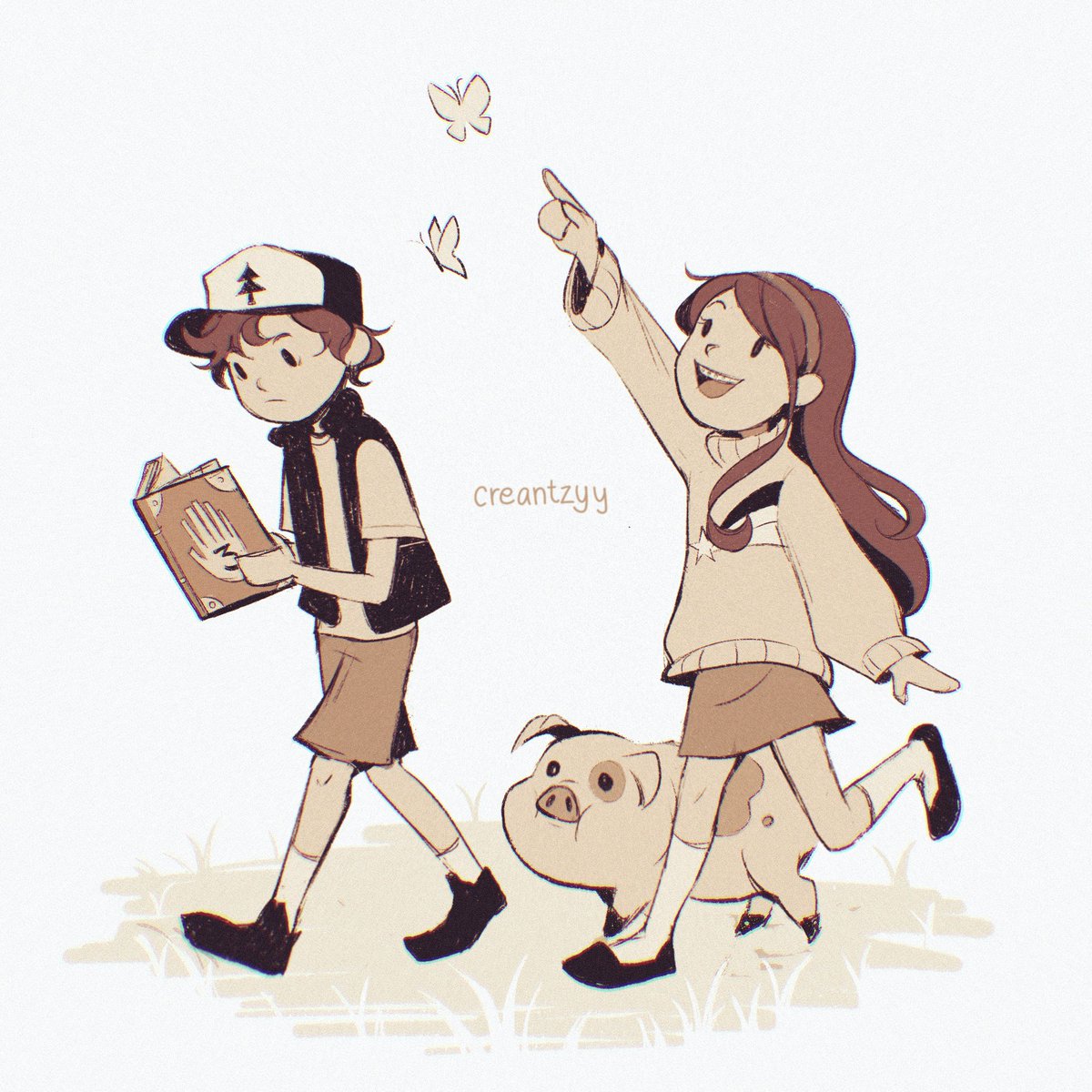 They mean everything to me
#Dipperpines #mabelpines #GravityFalls