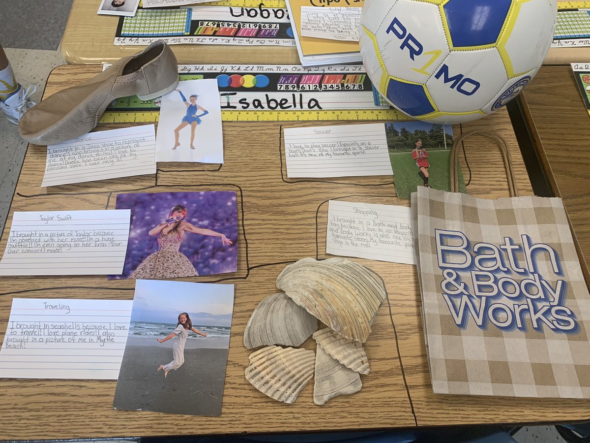 MrsCazimi's tweet photo. More Me Museum items 🥰@StTimothyHCDSB https://t.co/3DuBIvg32y