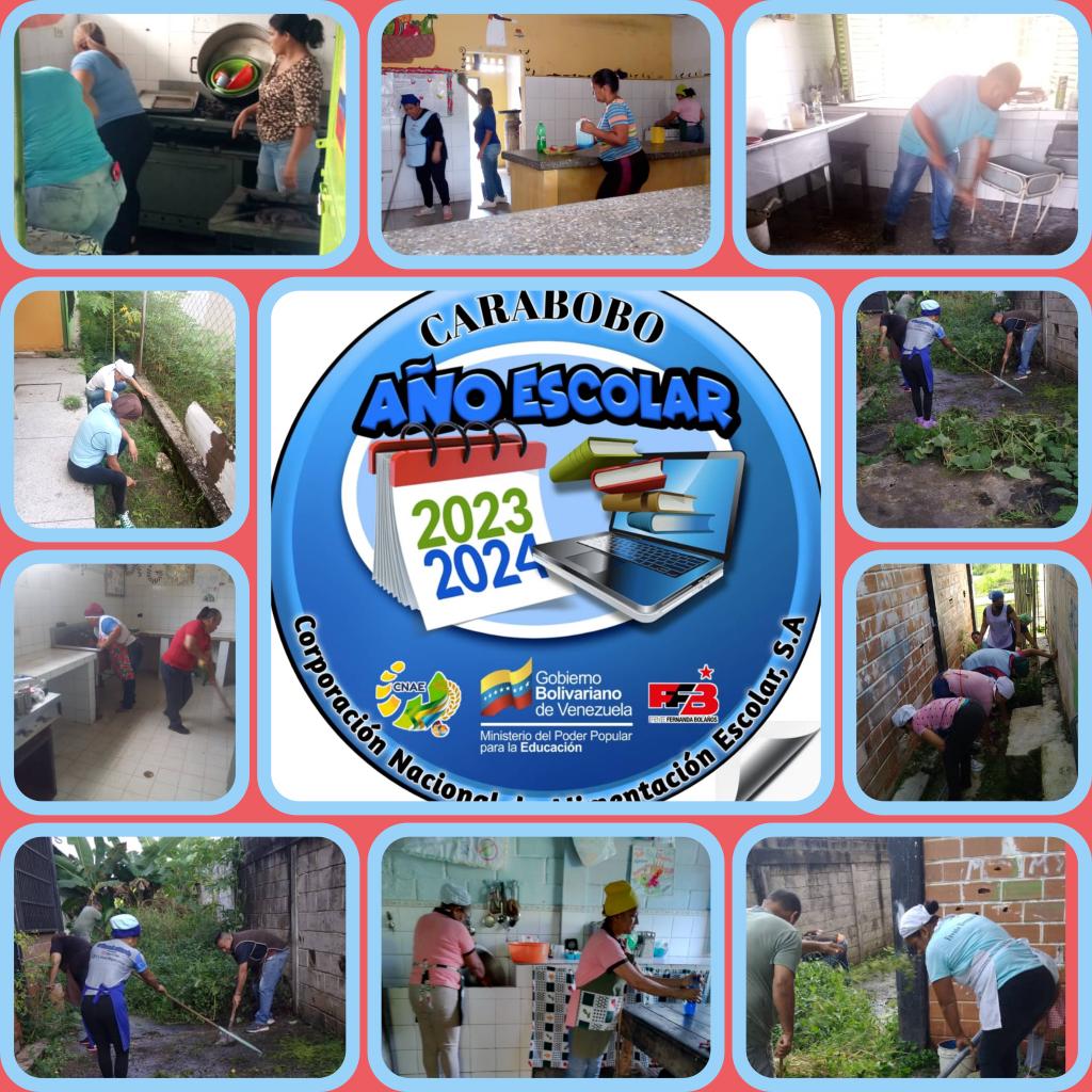 #18Septiembre

Dando Inicio al Nuevo Año escolar en el territorio #Tacarigua  nuestros cocineros realizando limpieza profunda a sus comedores 👩🏻‍🍳👨🏻‍🍳 

<a href="/_LaAvanzadora/">Yelitze Santaella</a> <a href="/pedrodiazg59/">Pedro Diaz</a> <a href="/cnaecarabobo/">CNAE Carabobo 🦇🔟</a> <a href="/cnaeoficial/">cnaeoficial</a> 

#ConMaduroMásUnidad