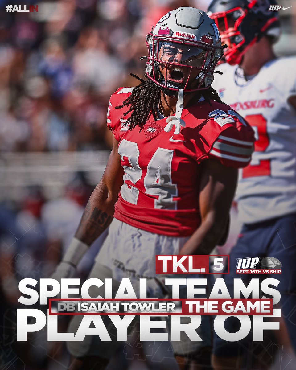 A look at our players of the game from last week’s victory against Shippensburg. 

#ALLIN23 x #TalonsUp