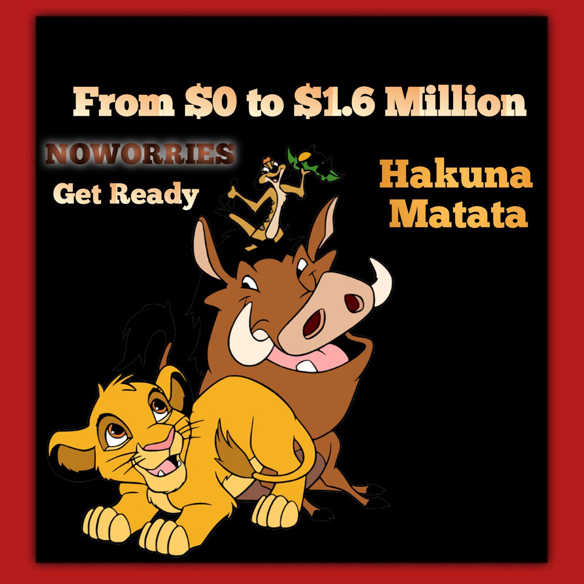 NoWorriesCoin's tweet photo. 🚀 Welcome to the world of $NOWORRIES HAKUNA MATATA! 🐗🦁🦦  

Get ready to experience the Powerful #Crypto meme coin in action! 🔥 

🌐 Join our #Presale now and be part of #MemeCoin history!

👉https://t.co/9GCDJMKsOq

#Crypto #Bitcoin #MOONSHOT   #FOMO #Binance #x1000GEM https://t.co/3IGZ3G56f6