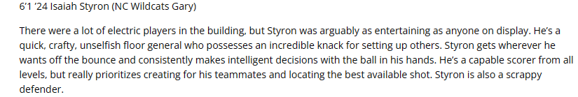 IsaiahStyron's tweet photo. Thank you @Phenom_Hoops for the write-up! https://t.co/1sF6gnXYmm