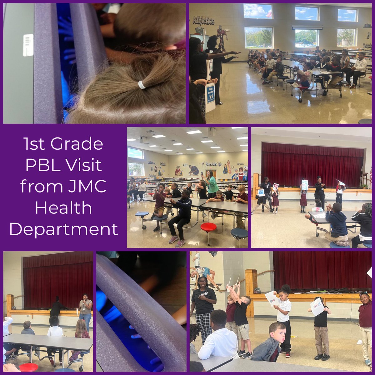 RoseHillRaiders's tweet image. Thanks so much to the Jackson-Madison County Health Department for visiting our first graders today as they begin investigating the driving question, “How can we keep from getting sick?” #STEMpossible @TiffanyGreen08 @suptking @JMCSchools @JMCSSInnovation @theTSIN