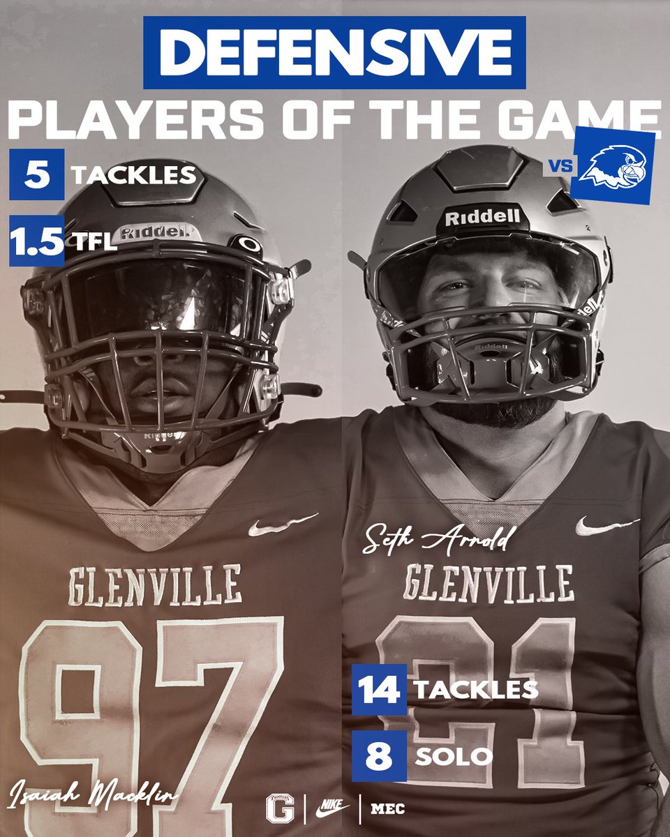 GlenvilleStFB's tweet image. Our Notre Dame Players of the Game ❗️

#GoPioneers
