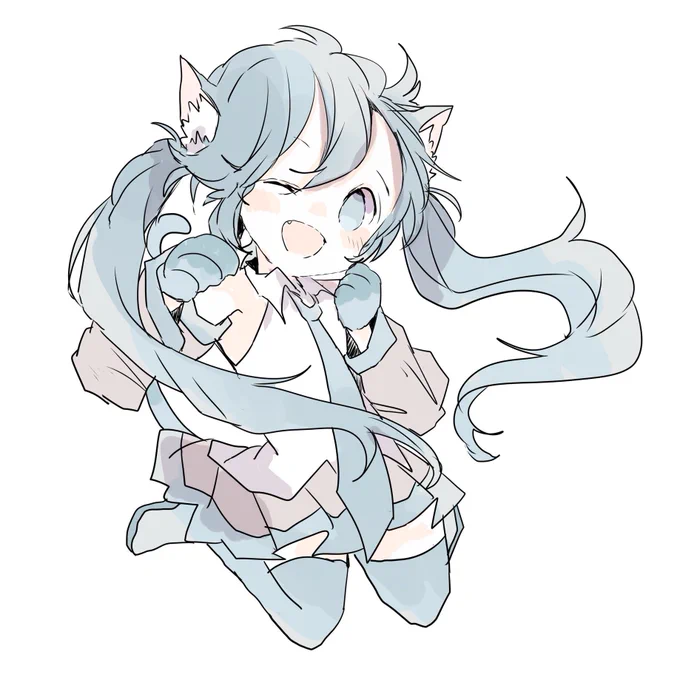 猫ミク 