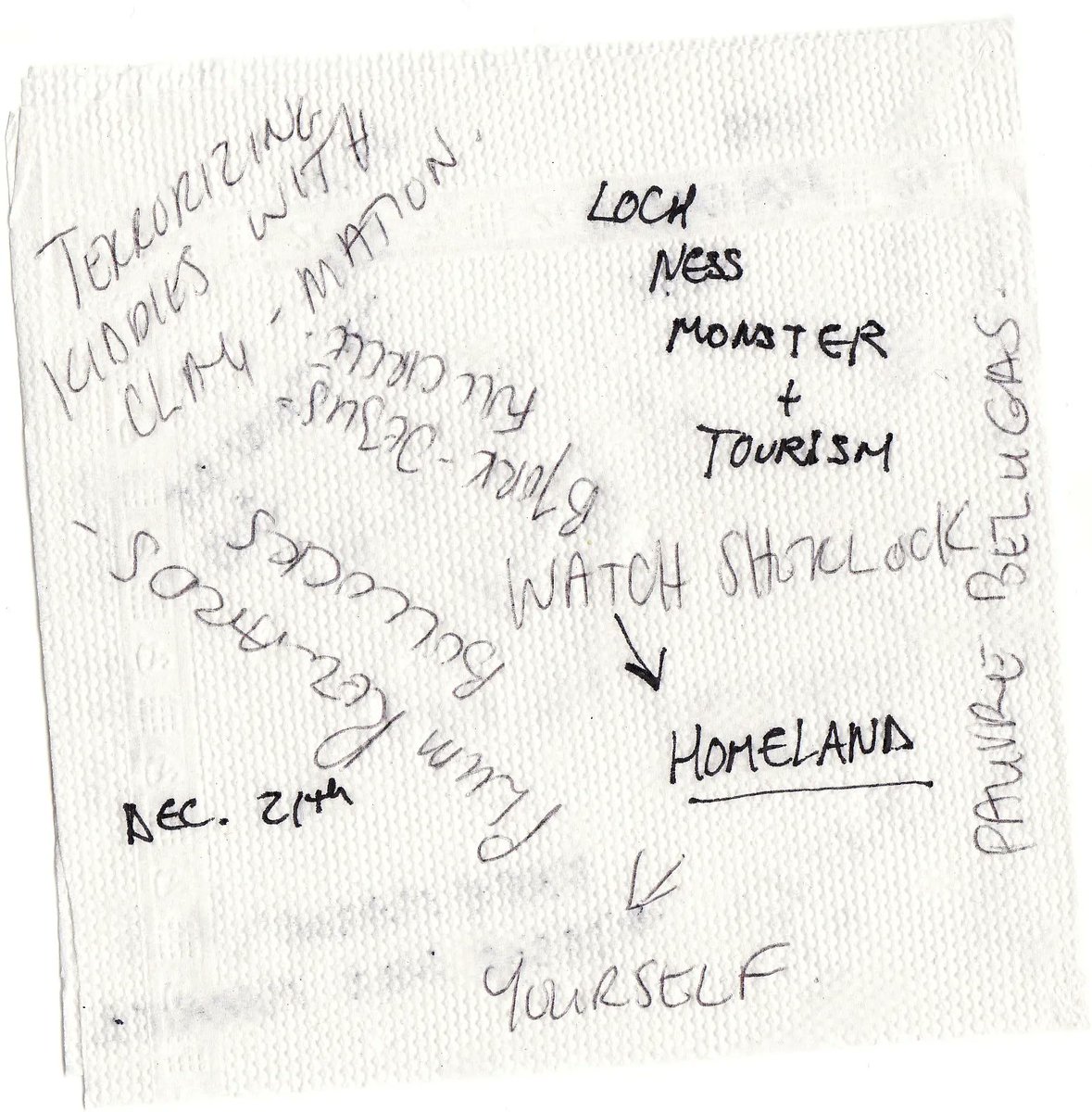 atlas_creed's tweet photo. Can't enjoy a meal without plotting a character's fate on a napkin. Waiter, can I get another napkin? 🍽️📝 #WritingEverywhere #NapkinIdeas #DinnerBrainstorm #WritingCommunity https://t.co/fnunvP0qOy