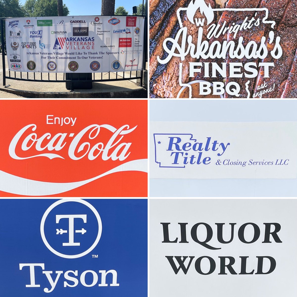 Our sponsors are critical in the success of our Annual <a href="/ArkVetsVillage/">ArkansasVeteransVillage</a> Golf Tournament at Paradise Valley Athletic Club @pvac1967.