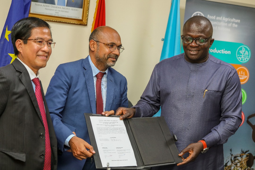 Amb. Irchad Ramiandrasoa Razaaly (@irchadr) on Twitter photo #TeamEurope <a href="/mofaghana/">MOFA Ghana</a> and <a href="/FAOGhana/">FAO in Ghana</a> have launched a 10MEUR food security program to support over 50,000 households against food inflation.
A significant step towards a brighter and more sustainable future for Northern Ghana. 🌾🤝🌍
<a href="/BryanAcheampong/">Bryan Acheampong</a> <a href="/yurdi_yasmi/">Yurdi Yasmi</a> #TeamEurope <a href="/mofaghana/">MOFA Ghana</a> and <a href="/FAOGhana/">FAO in Ghana</a> have launched a 10MEUR food security program to support over 50,000 households against food inflation.
A significant step towards a brighter and more sustainable future for Northern Ghana. 🌾🤝🌍
<a href="/BryanAcheampong/">Bryan Acheampong</a> <a href="/yurdi_yasmi/">Yurdi Yasmi</a>