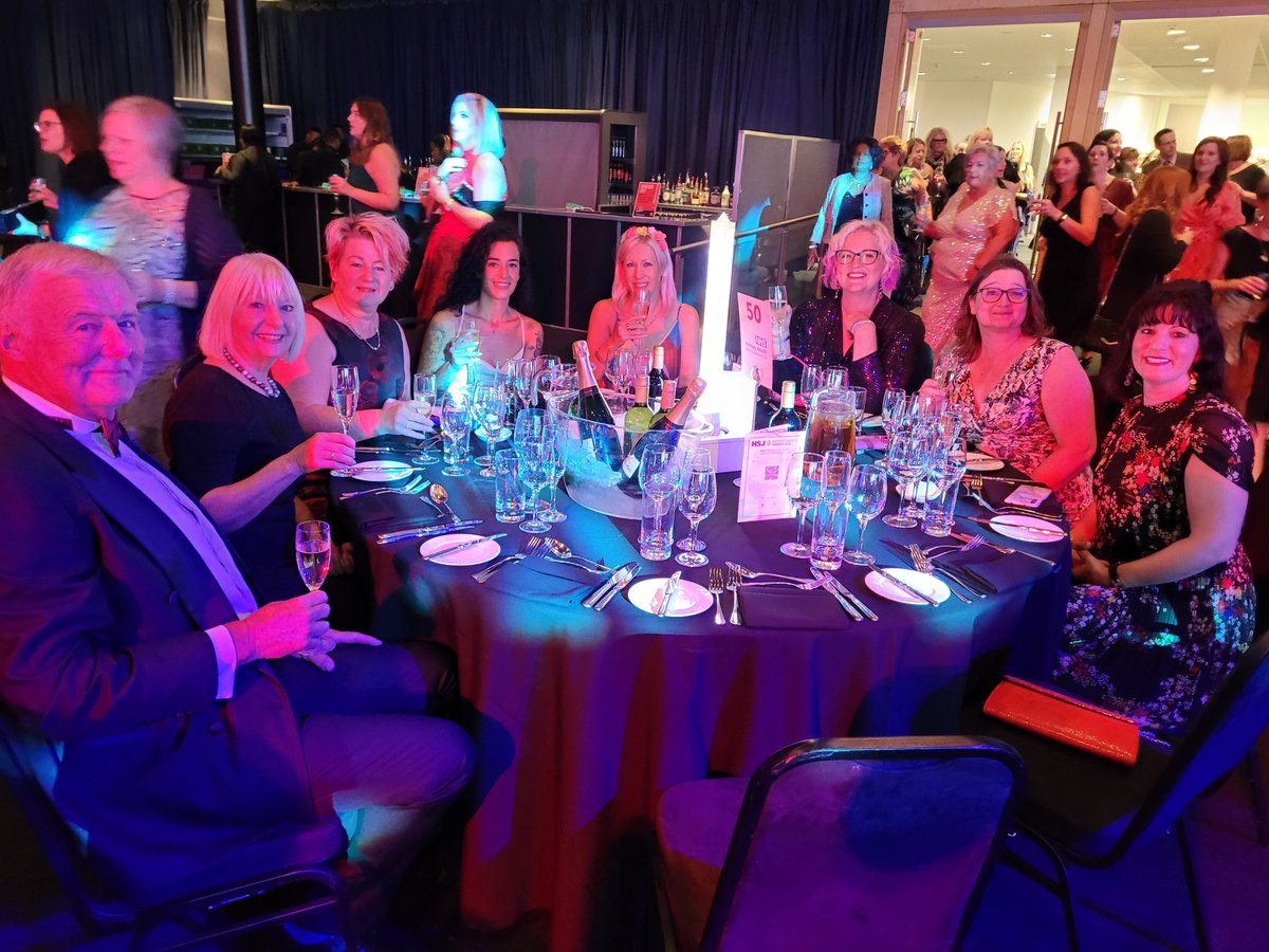 KatyHeaney's tweet photo. Absolutely delighted to be celebrating our shortlisting for #HSJpatientsafety awards for deteriorating patients.
#table50 #DelightedWithAirCon
#POCT #IValueLabStaff
@FrimleyHealth https://t.co/vD84lD9fBw