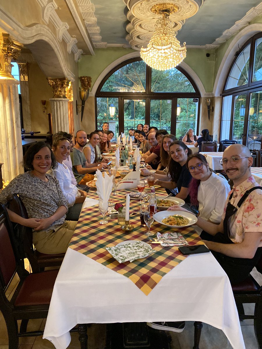 🍽️ Just had an amazing dinner with fellow #MPI_scientists, marking the unofficial start of the #OpenScienceMeeting2023! Eagerly looking forward to diving deeper into the world of #OpenScience in the days ahead. !🌟📚🔒