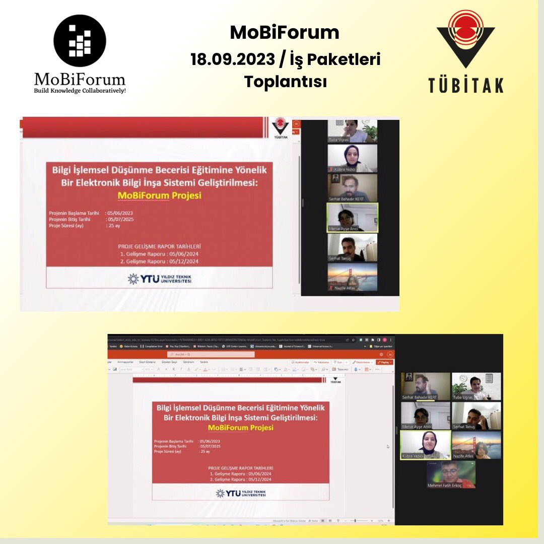 _MoBiForum_'s tweet image. MoBiForum için ikinci proje toplantımızı tamamladık.
Tasarım süreçlerini @sbkert yürütücülüğünde ekibimizle planladık.
Yazılım geliştirme dönemimiz çok  yakında başlıyor💫
Proje sürecimizi web sitemizden takip edebilirsiniz #MoBiForum @YildizEdu @BoteYTU @yildizegitim