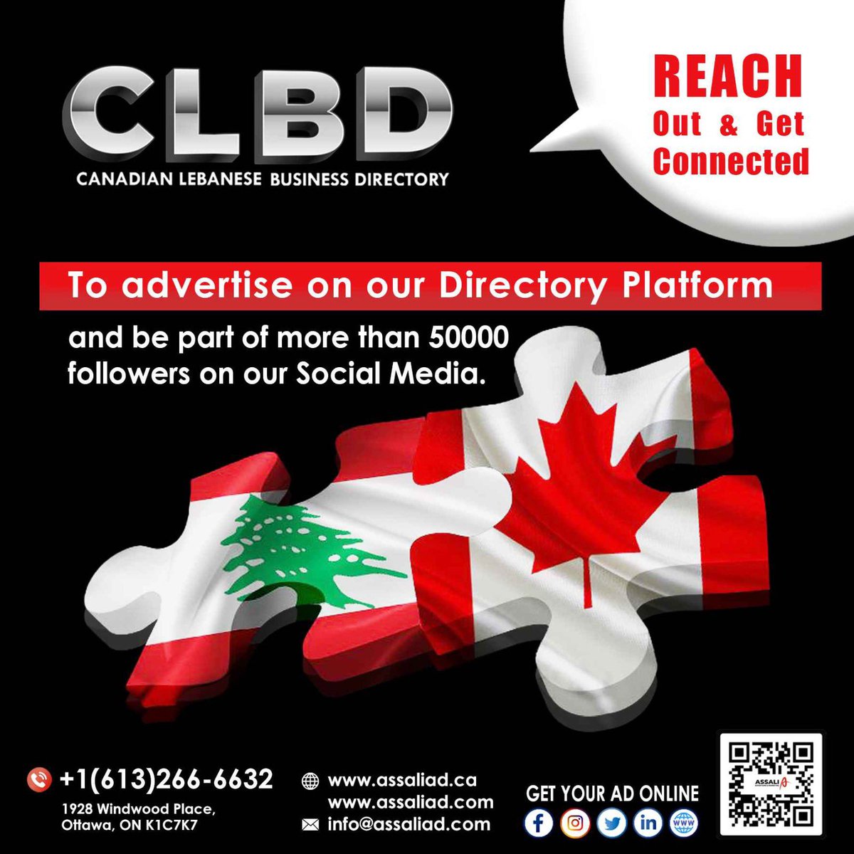 AssaliToufic's tweet image. assaliad.ca
#CLBD #Assaliad #assaliadvertisin #businessdirectory #directory #Ottawa #Gatineau #Montreal #Canada #Ottawa
