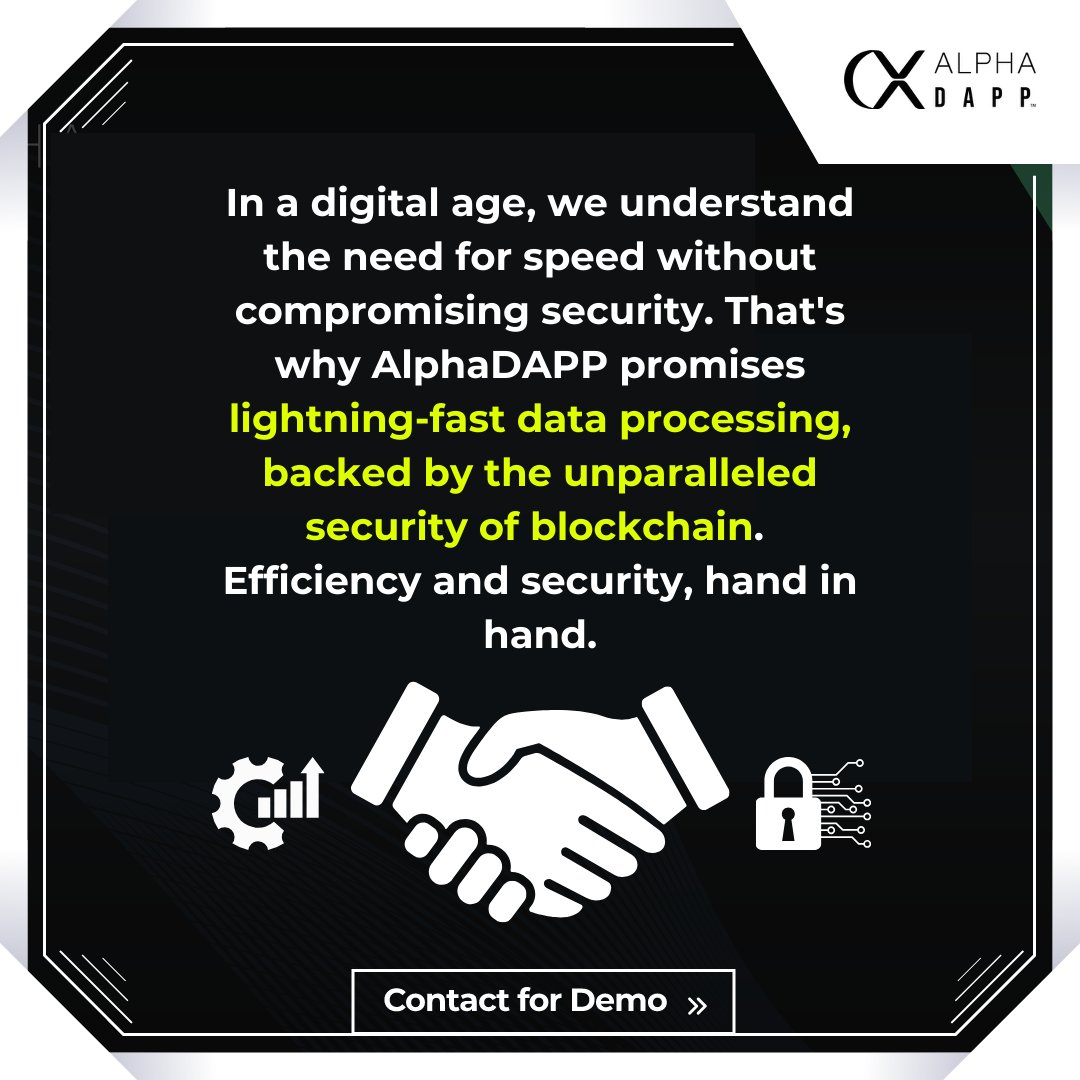AlphaDapp's tweet photo. 🚀 Speed + Security = #AlphaDAPP. Dive into lightning-fast data processing without compromising on blockchain security! ⚡️🔒 #DigitalAge #BlockchainExcellence

https://t.co/r7othnsSvO https://t.co/2d3F84GSmq