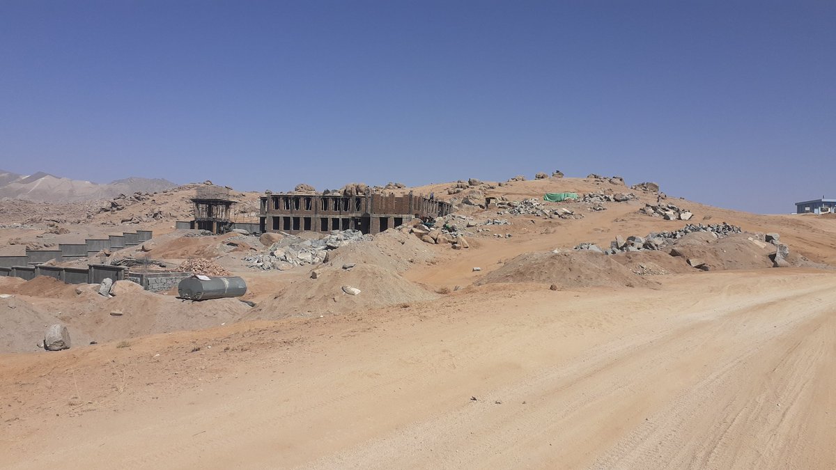 MathZeerak's tweet image. Making School building in Daykondi province.