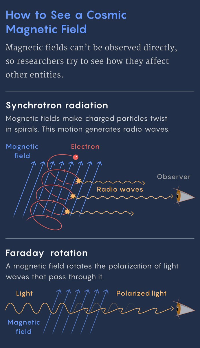 QuantaMagazine's tweet photo. How do scientists detect magnetic fields in empty space? https://t.co/Dz8pAQDqjW https://t.co/CP2tGEpagZ
