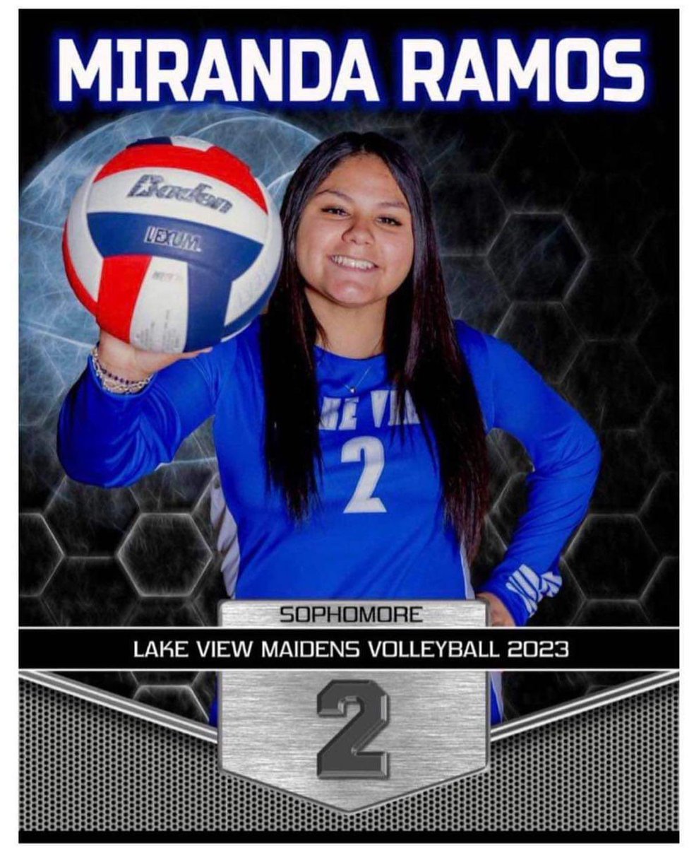 The Lake View Volleyball Player of the Week is Miranda Ramos.She is a returning varsity player, and plays hard. Playing defense on varsity is mentally and physically challenging, but she strives to learn and become better everyday.
#northsidepride