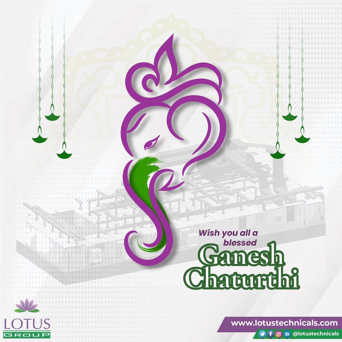 LotusTechnicals's tweet photo. Lotus Technicals Embraces the Spirit of Ganesh Chaturthi !
Wish you all a blessed Ganesh Chaturthi 🙏🏻

#GaneshChaturthi #LotusTechnicals #Innovation #PharmaceuticalEngineering #CommunityCelebratio https://t.co/q5H3ArJrZ1