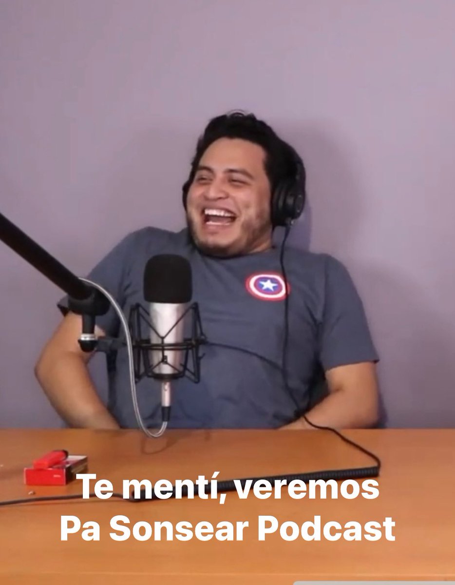 PaSonsear's tweet photo. Te mentí, no tengo netflix
Veremos Pa Sonsear Podcast en YouTube https://t.co/FAHfwc0sP8