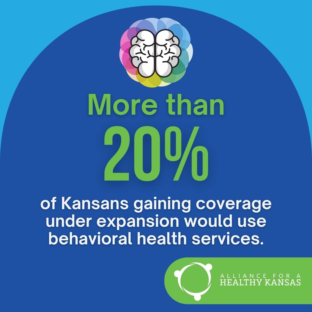 GovLauraKelly's tweet photo. Kansans should be able to access high-quality, affordable health care, including behavioral health services. Expanding Medicaid would help make this possible. https://t.co/1mIYuu6za4