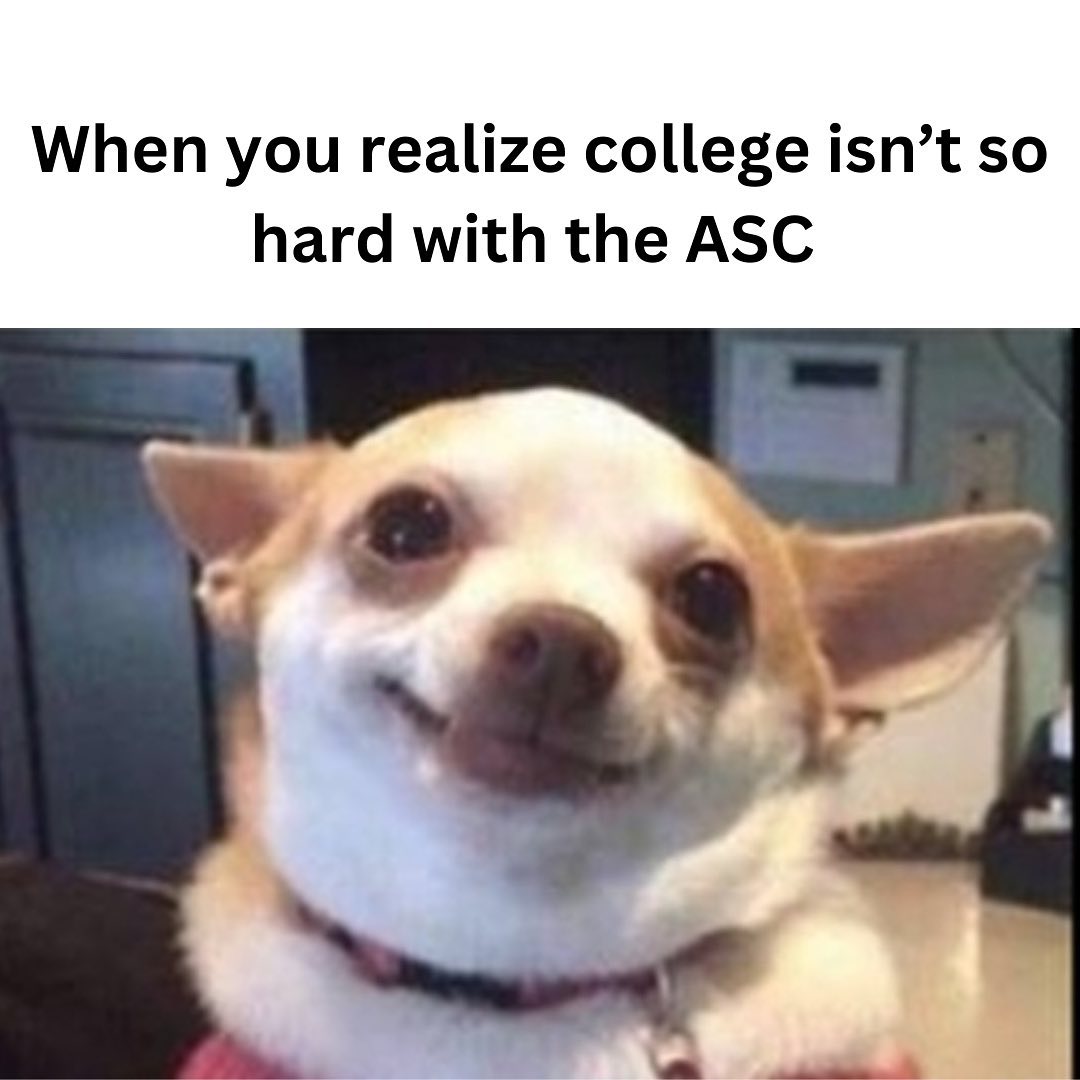 KentState_ASC's tweet photo. Make life easier and sign up for all the services the ASC offers!

Schedule a session with a tutor, academic coach, or attend an SI session. Remember we are here to help you!

#mememonday #kentstateuniversity #kentstateasc https://t.co/6q4bevfQ63