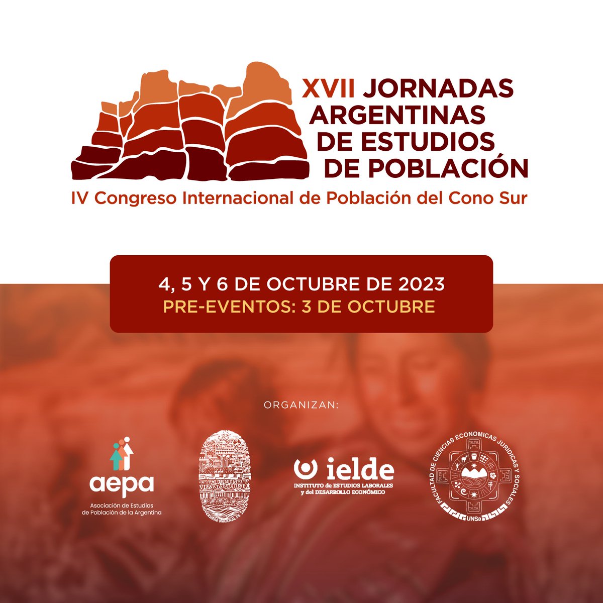 El programa de las XVII Jornadas de AEPA está listo para vos ‼️

Entrá, explorá y agendá días y horarios de las actividades que más te interesan 🤓

Nos vemos en Cafayate 🖐️

aacademica.org/xvii.jornadas.…