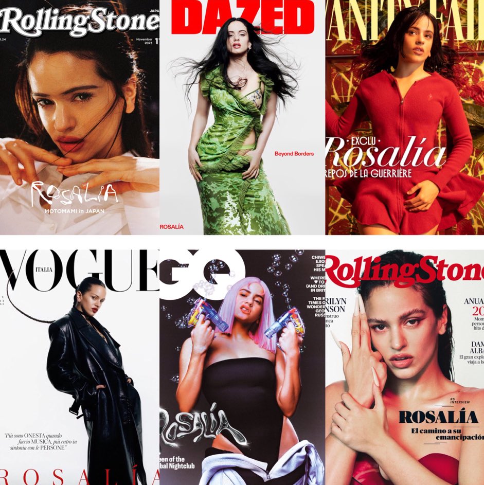 si se trata de una portada ella sabe como servir