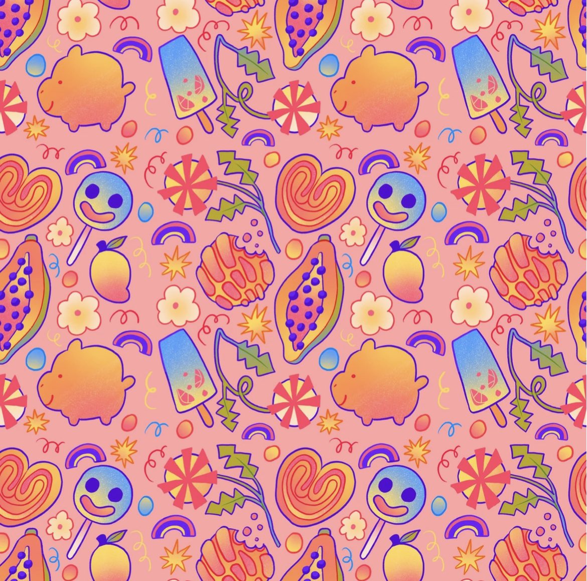 art inspired by our country 🇲🇽🩷🌷✨