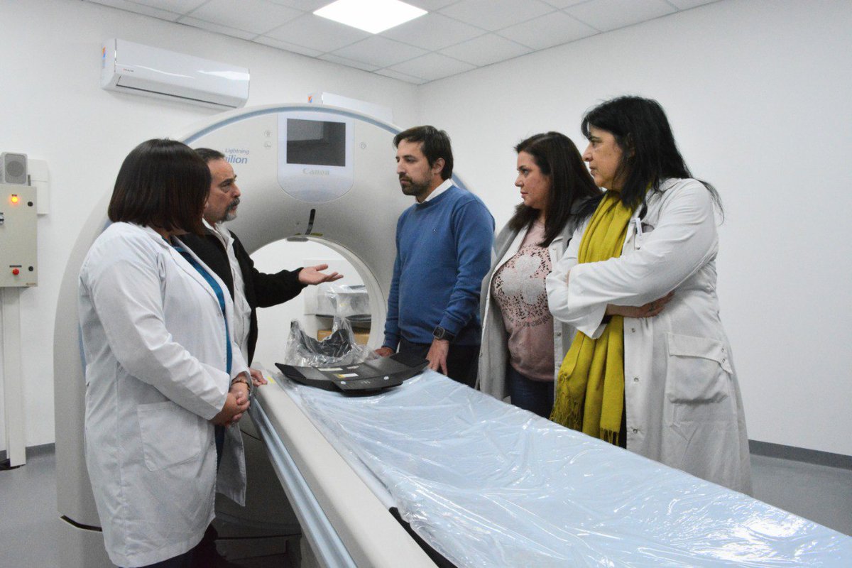 Inauguramos la nueva sala de tomografía del Hospital Dr. R. Carrillo de #TresDeFebrero. Entre el equipamiento y la obra para su instalación se invirtieron más de 60 millones de pesos. Esta tecnología fortalecerá la red de diagnóstico por imágenes local y de municipios vecinos 👏🏻.
