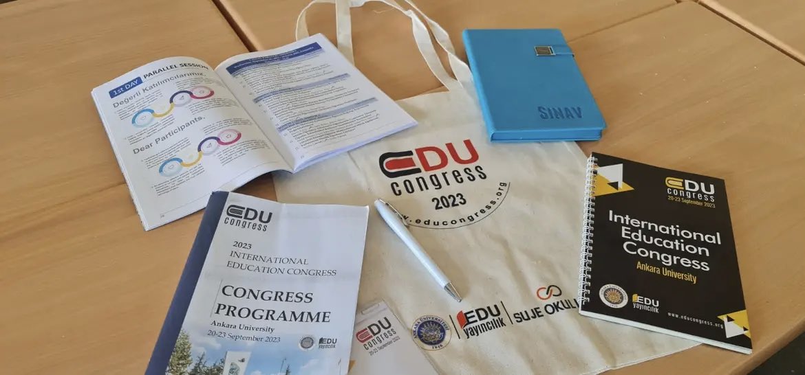 EDUCONGRESS 2023/20-23 Eylül, Ankara Üniversitesi

Sponsorlarımızın hediyeleriyle birlikte kongre çantalarımızı hazırlıyoruz. 

#congress #education  #ankarauniversity #educongressorg
<a href="/sinavegitim/">Sınav Eğitim Kurumları</a> #sujeokulları <a href="/PegemAkademi/">Pegem Akademi</a>