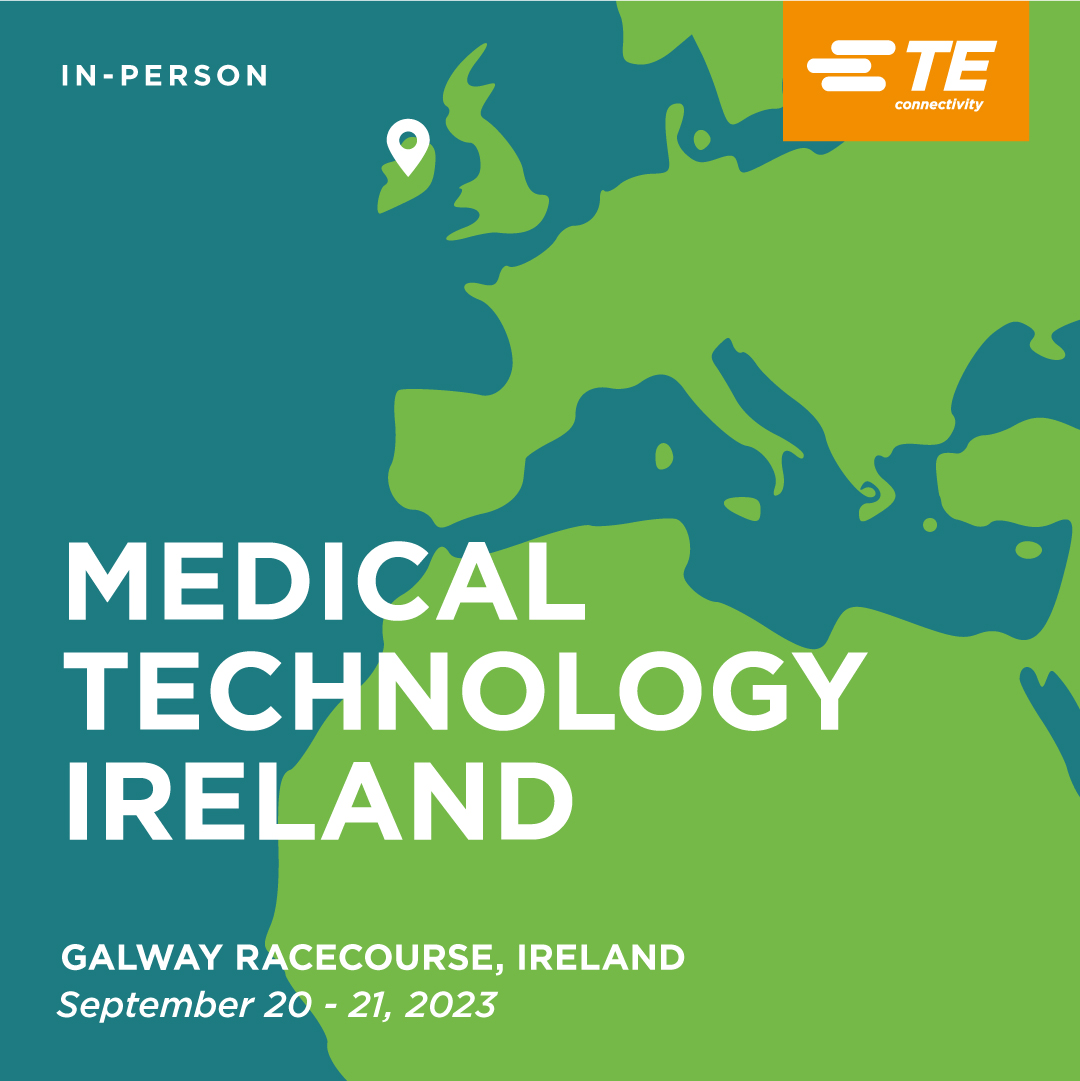 TEConnectivity's tweet photo. Join TE's medical business unit at this years Medical Technology Ireland. We will be ready to greet you at stand #28 on 20th & 21st September.
#everyconnectioncounts https://t.co/5R2FCsiJSB