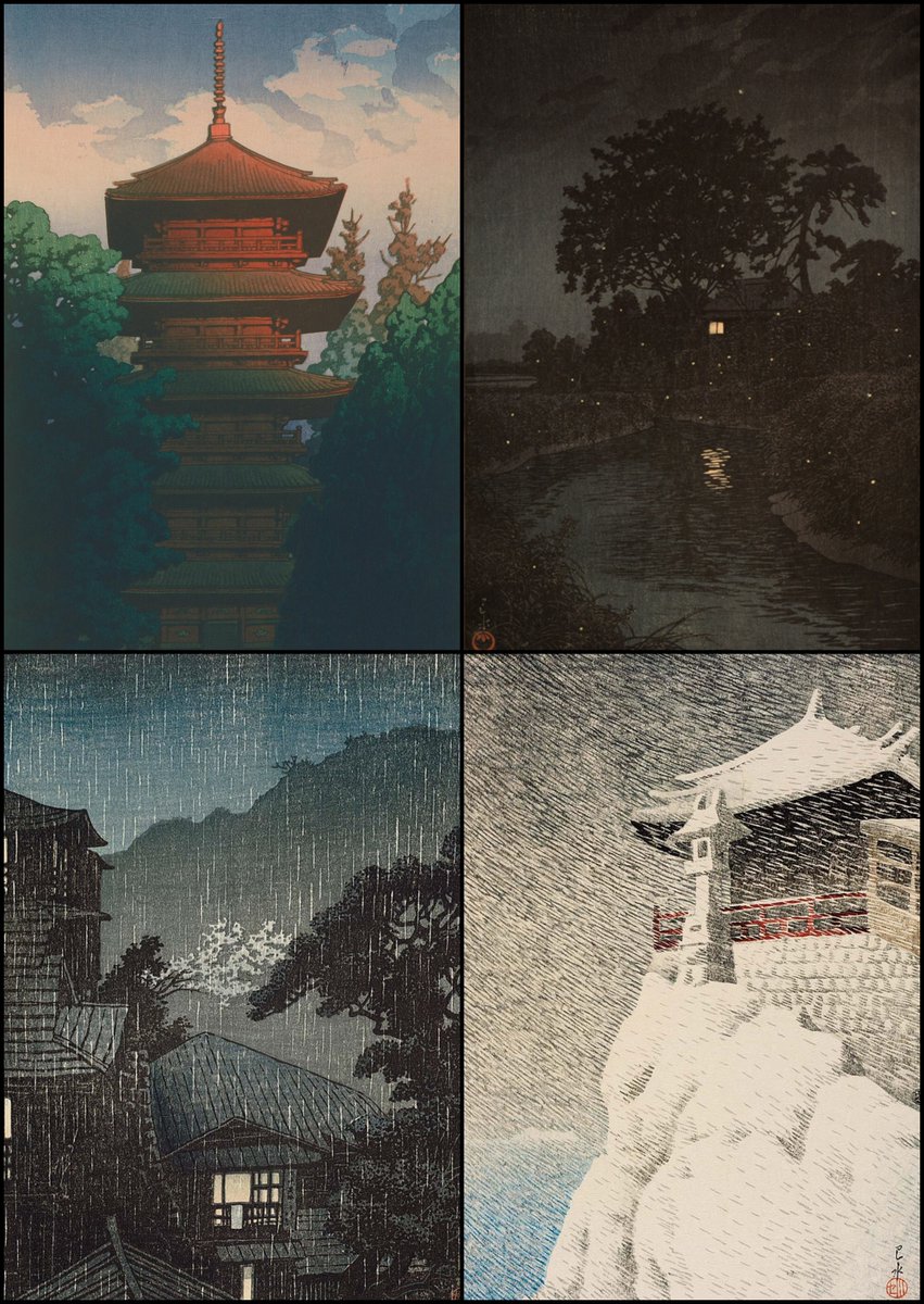 Who was the greatest artist of the 20th century? People talk about Picasso and Dalí, but here's a name you probably haven't heard: Hasui Kawase, the last master of Japanese ukiyo-e. It sounds oddly specific, but no other artist in history was so good at depicting the weather...