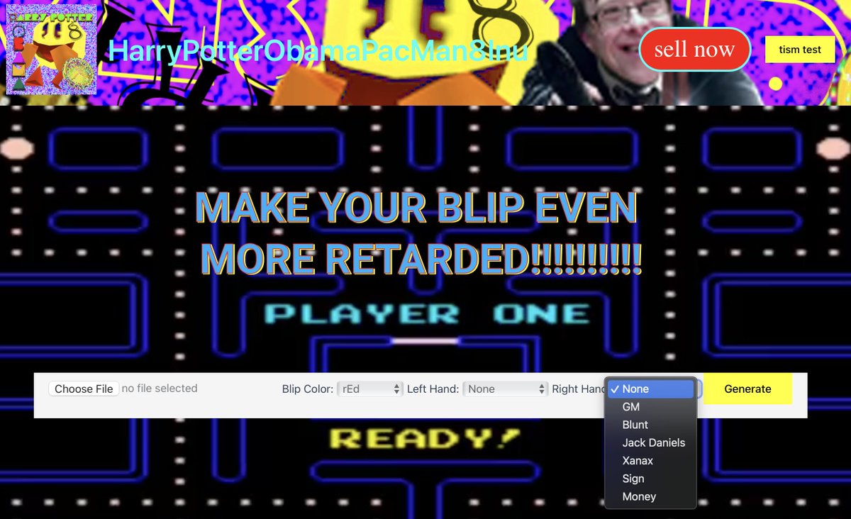 Blips_eth's tweet image. Few new additional customisations added to make your blip even more retarded #BLIPS #HPOP8I 

hpop8i.com/gm/