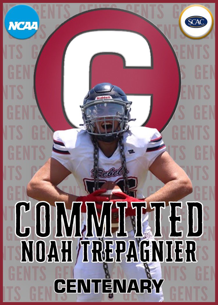 NoahTrepagnier's tweet photo. 110% committed @Gents_Football @CoachSavino @CoachWudtee #commited #gogents #RAmade https://t.co/HhhNEzrkOK