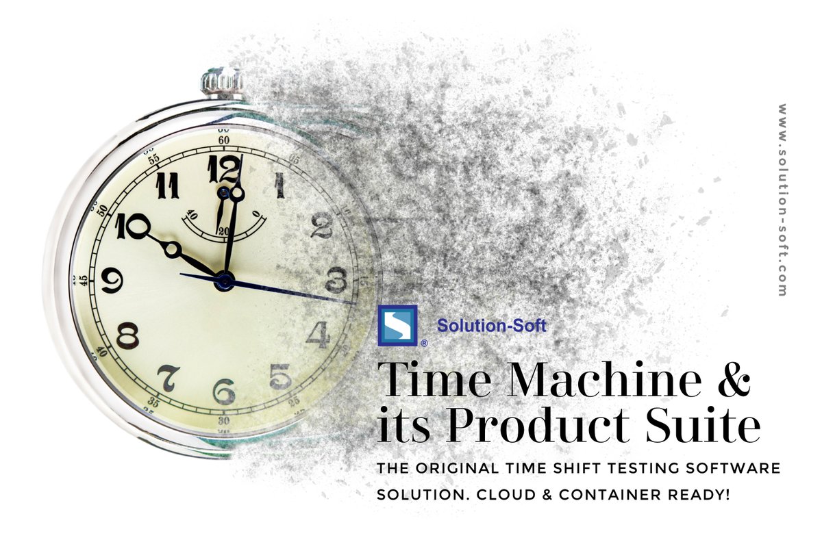 SolutionSoftTM's tweet photo. Read our blog on Agile testing vs. Waterfall testing. Click here: https://t.co/RNJQ43y3BV or to see a complete list of all our blogs, click here: https://t.co/qLCcFBjO1h Time Machine is the original time shift testing software solution. #Agiletesting #Waterfalltesting https://t.co/jrIHGc7Dwi