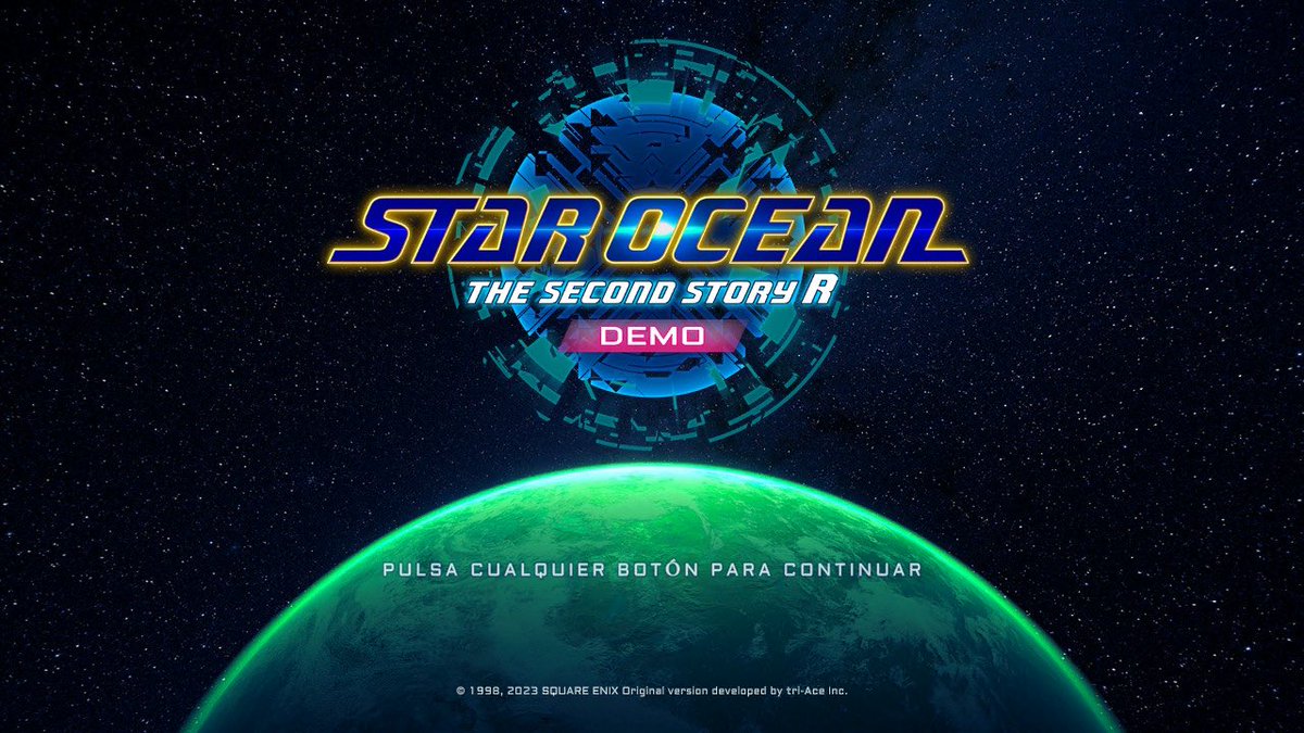 RpgSpain's tweet photo. Esta tarde estamos probando la demo de este Star Ocean The Second Story R. Ya os contamos cuando la acabemos, pero de momento se ve precioso y ya vamos viendo varias cosillas muy positivas. ¡Recordad que la partida se guarda para la versión final! https://t.co/TUaBUZioPv