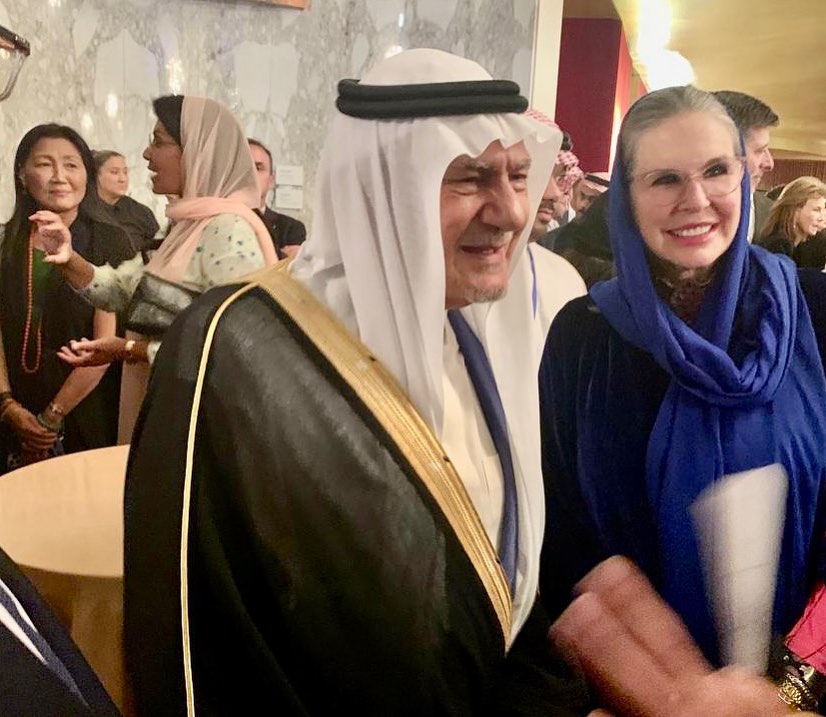 Marvels of Saudi Orchestra at Lincoln Center with HRH Prince Turki Al Faisal Al Saud and HRH Princess Reema bint Bandar Al Saud. John Pratt and Patrick Mancino.
<a href="/LincolnCenter/">Lincoln Center</a> @saudiorchestra <a href="/NCUSAR/">National Council on US-Arab Relations</a> <a href="/reemaalsaud/">Reema Al Saud</a>