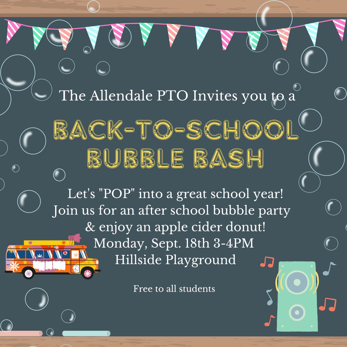 BUBBLE PARTY POSTPONED!

NEW DATE IS TUESDAY, 9/19! 🫧🫧🫧🫧🫧