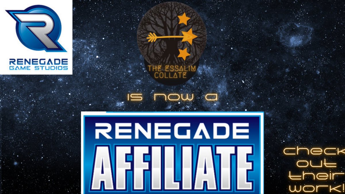 the_essalim's tweet photo. I didn't expect an answer so soon, but thanks to @PlayRenegade, The Essalim Collate is now a Renegade Affiliate! Purchases from the Renegade Game Studios store using my link from the replies below will help support this platform! I'm grateful for the opportunity! #ad https://t.co/j4U0sZjgdy