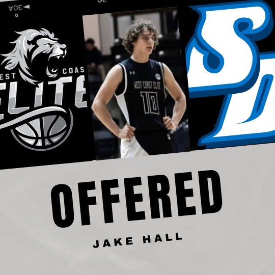 Congrats to 2025 Jake Hall Carlsbad on offer from Coach Lavin and San Diego. Hall top 5 scorer in state of California posts guys up, elite shooter, skilled, smart, tough and absolute winner. One of most productive players in Under Armour. ⁦@FullTimeHoops1⁩ ⁦@wceua⁩