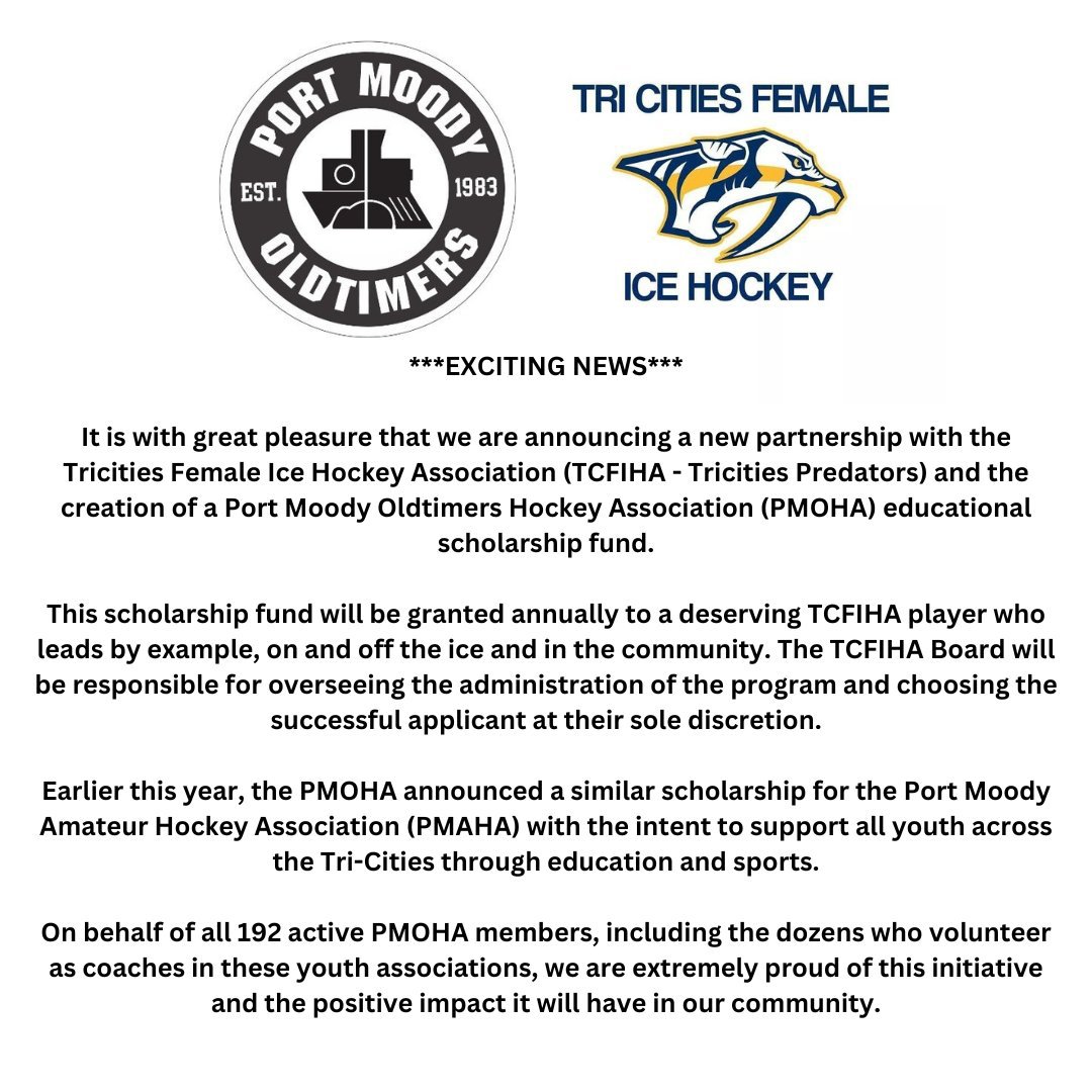 I am happy to have had the opportunity to coach with TCFIHA. An amazing league!!