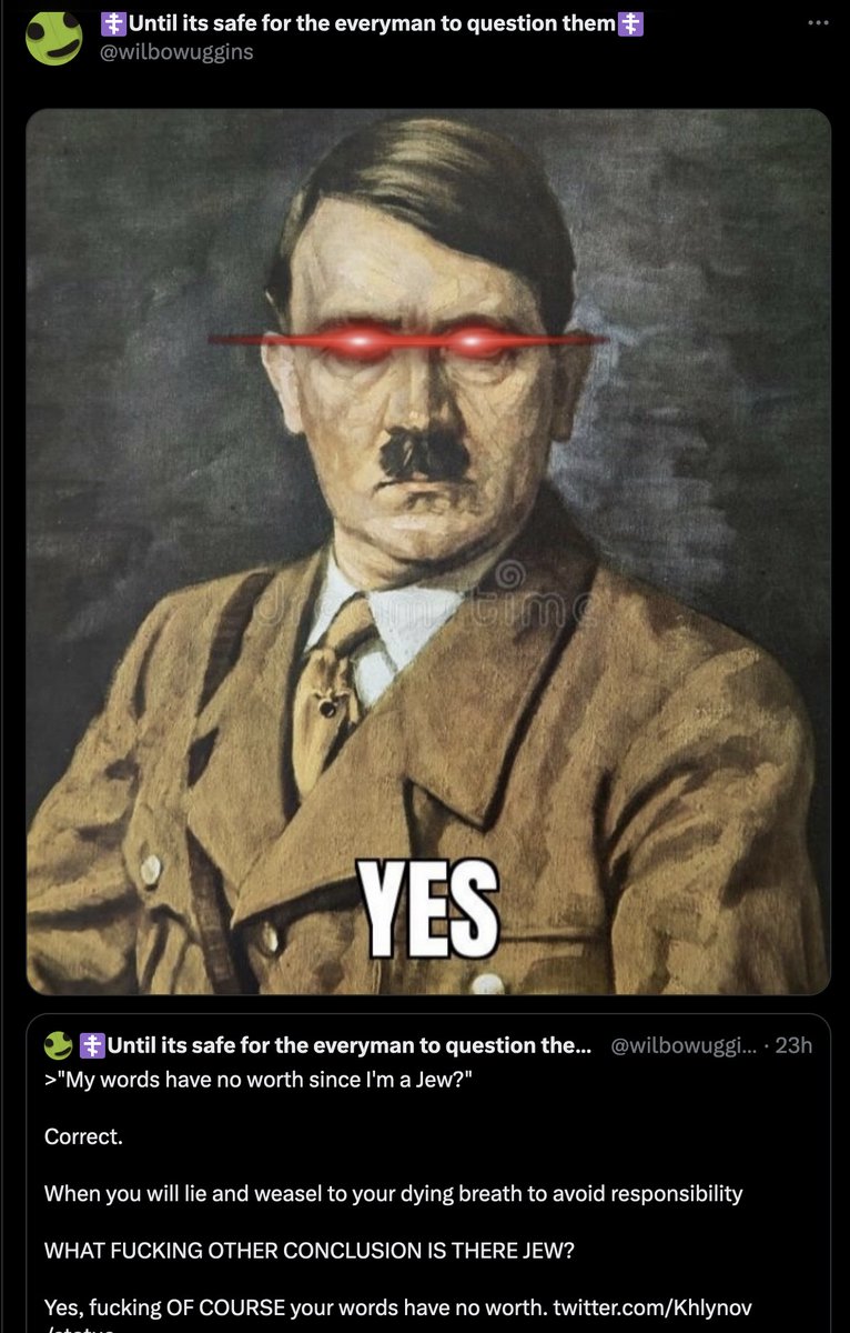 I've been added to a "registry" list by someone who is proud to call themselves a Nazi. This comes after Tr*mp's message yesterday, which was nothing short of a threat to all Jewish people in the US. 

Just delightful.