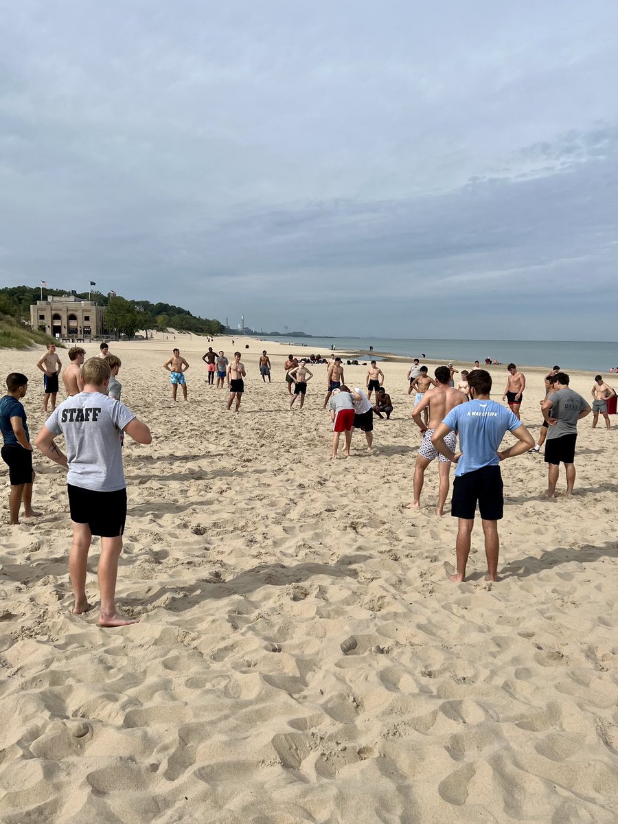 wabashwrestling's tweet photo. This past weekend, the team headed up north to the Indiana state Dunes for the first official practice of the year. https://t.co/a2yx8pgcb0