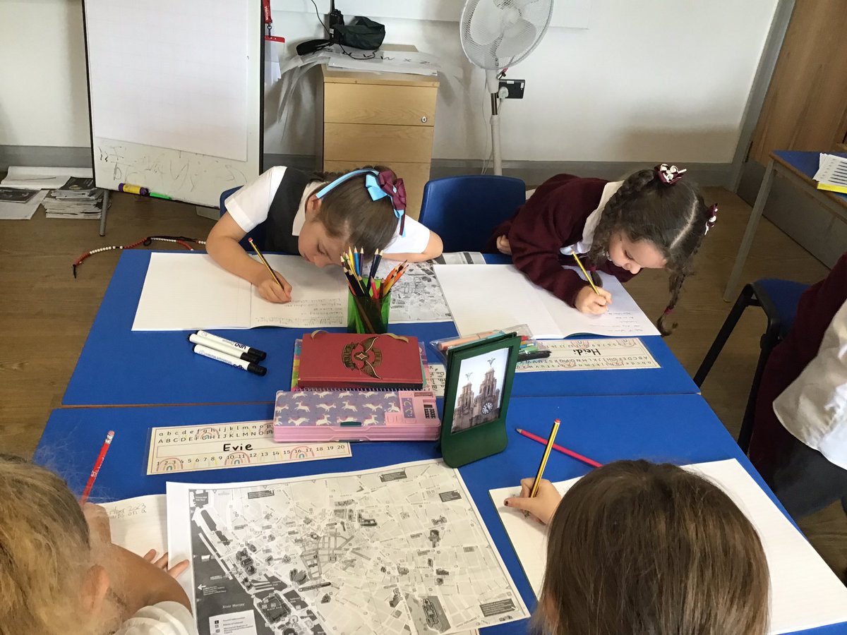 NormanPannellY2's tweet photo. Year Two, had a great afternoon locating Liverpool Landmarks on a map. They learnt how to use grid references to locate the landmarks. #NPPSGeography https://t.co/KDB1z0lYHK