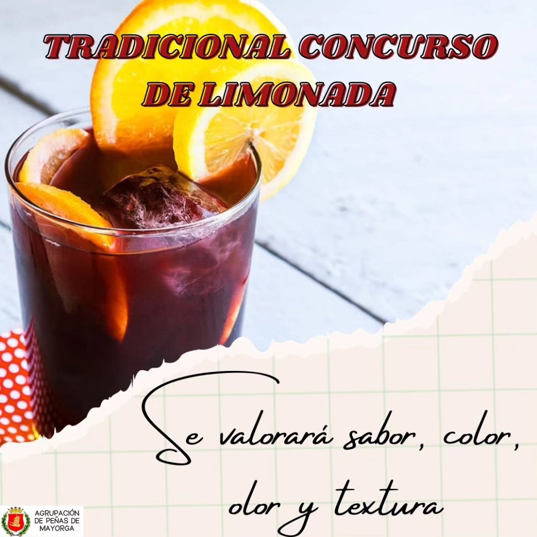 ComisionMayorga's tweet photo. ¡El día 30 viene con novedades y tradiciones!
Como todos los años se llevará a cabo el concurso de limonada y como novedad, cambiamos el concurso de tortilla por concurso de bocadillo.

#quepoconosquedaparaeldia26
#SantoToribio2023
#Mayorga
#MayorgaenFiestas23 https://t.co/IhwgEmTbHo